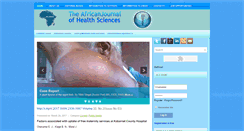 Desktop Screenshot of ajhsjournal.or.ke